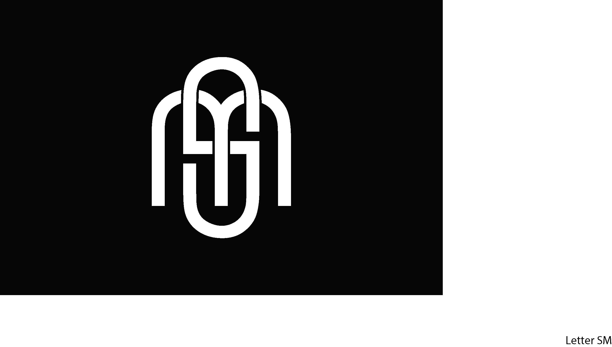 Letter SM NEW Logo Vector Logo